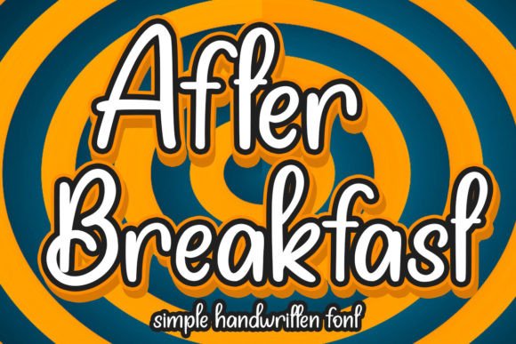 After Breakfast Font Review: A Playful Typeface for Web Design
