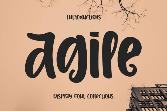 Agile Font: A Whimsical Script for Modern Brand Identity