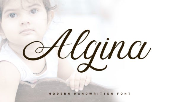 Algina: The Handwritten Typeface That Elevates Small Business Brands