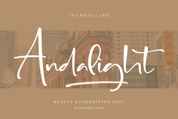 Andalight Font: Elevating Web Design with Handwritten Style