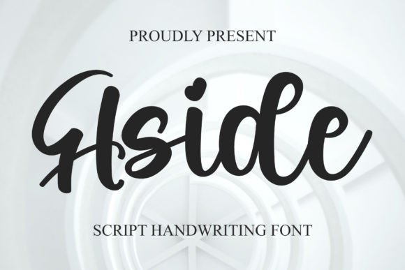 Aside: A Playful Handwritten Font for Your Brand