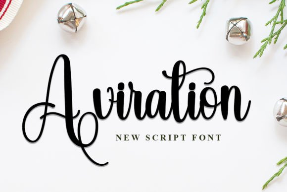 Aviration: The Script Font That Stops the Scroll