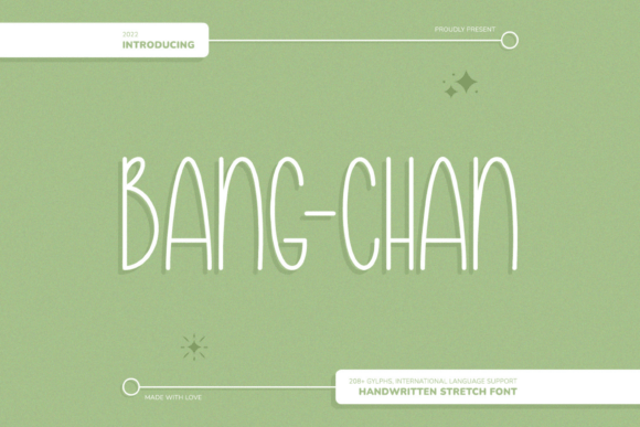 Bang Chan: The Perfect Handwritten Font for Crafters