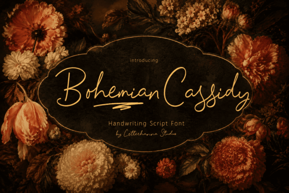 Bohemian Cassidy: A Handwriting Font for Makers