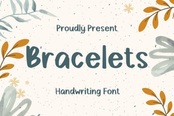 Bracelets Font: A Friendly Typeface for Real Branding Projects