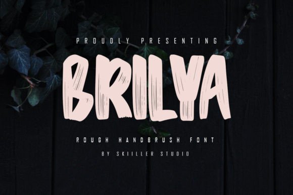Brilya: The Authentic Brush Font for Handmade Brands