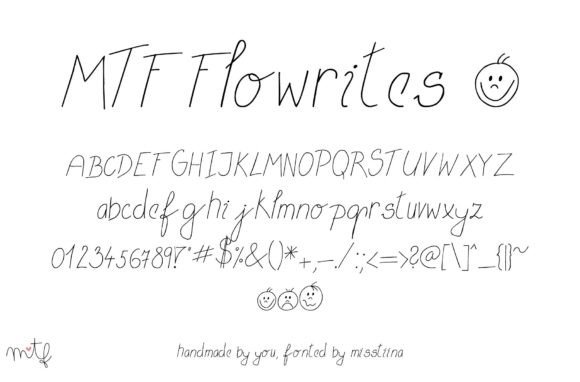 Flowrites: The Cheerful Script Font for Handmade Brands