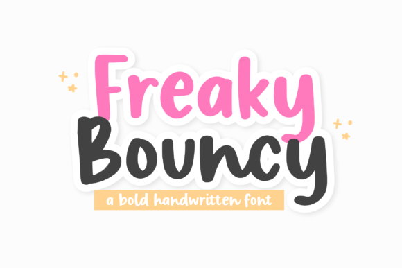 Freaky Bouncy: The Typeface That Elevates Your Brand Identity