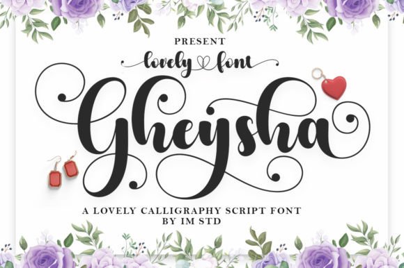 Gheysha Font Review: Elevating Campaign Visuals