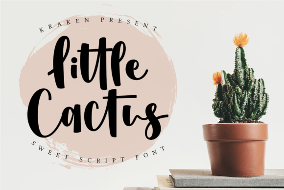 Little Cactus: A Whimsical Font for Handmade Brands