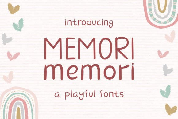 Memori: A Quirky Display Font for Modern Web Design