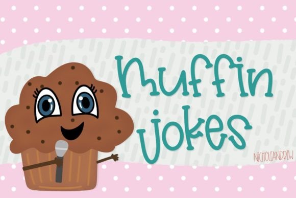 Muffin Jokes: A Whimsical Handwritten Font for Branding