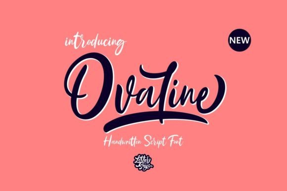 Ovaline Font Review: Elevating Campaign Visuals with Bold Script