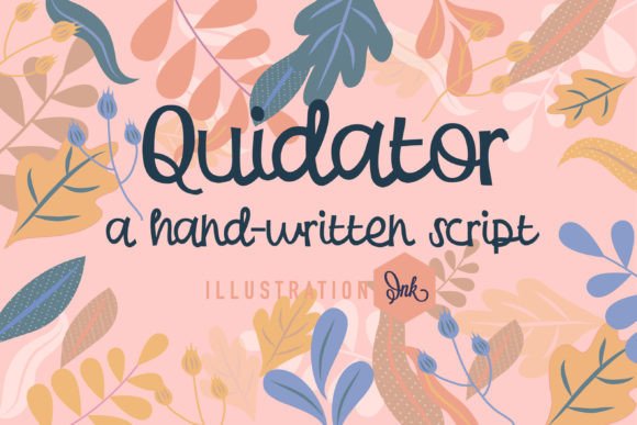 Quidator Font Review: A Playful Script for Web Design