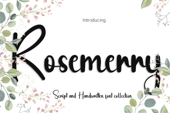 Rosemerry Font Review: A Handwritten Script for Branding