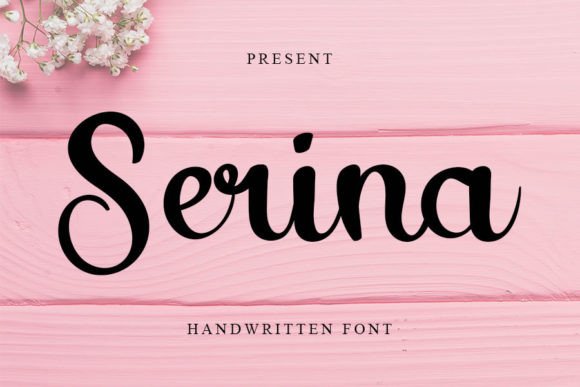 Serina: The Handwritten Font That Elevates Your Brand