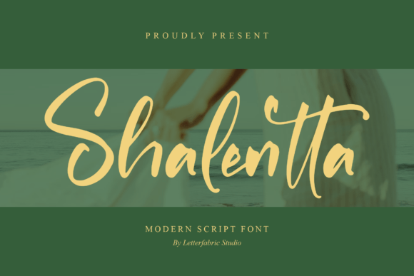 Shalentta: A Modern Script Font for Your Brand
