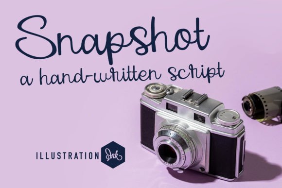 Snapshot Font: A Cheerful Script for Authentic Branding