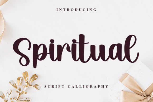 Spiritual Font: Elevate Your Brand with Elegant Handwritten Typography